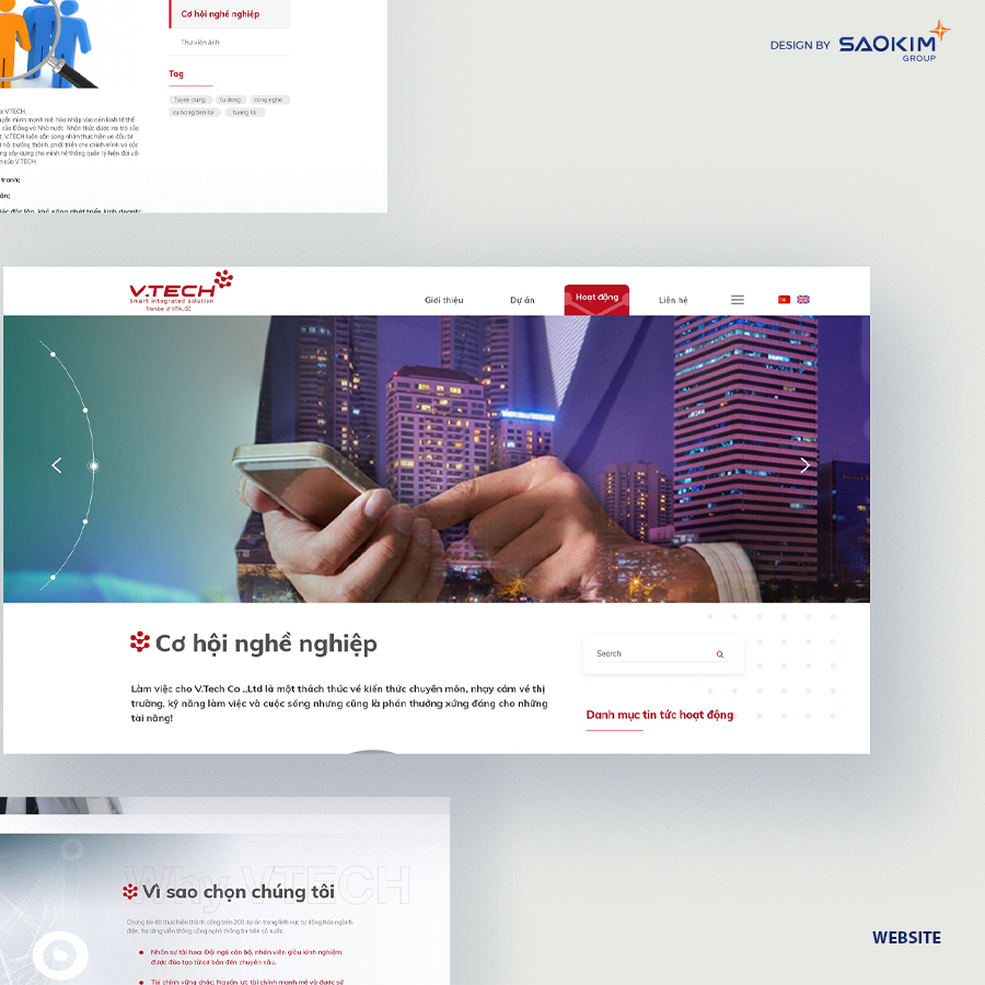 VTECH - Design Website and Brand Identity VTECH